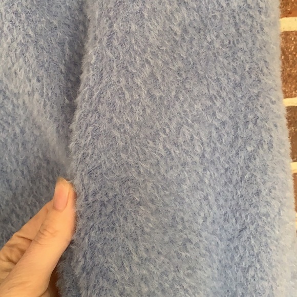 Vintage Bill Blass Alpaca Fuzzy Coat - Picture 9 of 11